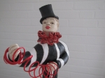 clown  zwart/wit (verkocht)